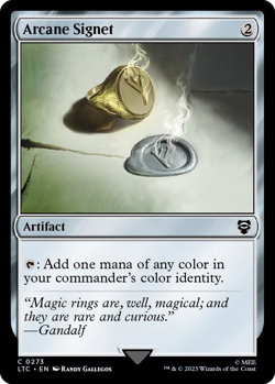 Arcane Signet - Commander: The Lord of the Rings: Tales of Middle-earth (LTC) - Image 1