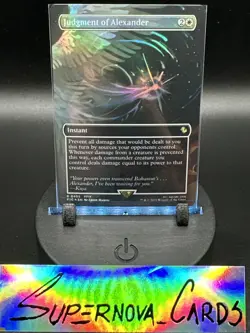 Judgment of Alexander (Borderless) Commander: Final Fantasy Foil 0455 - Image 1