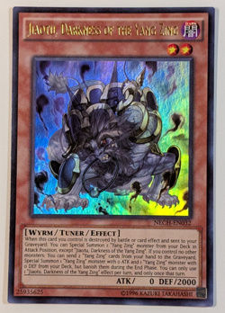 Yugioh TCG - 1x Jiaotu Darkness of the Yang Zing - NECH-EN032 - NM/LP, Unlimited - Image 1