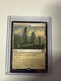 MTG Monumental Henge Modern Horizons 3 Regular - Image 1