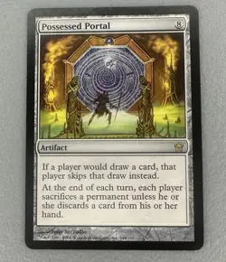 MTG - Possessed Portal | Fifth Dawn | Regular | Rare 141/165 | MP - Image 1