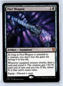 Commander Legends: Battle for Baldur's Gate #139 Pact Weapon - Image 1