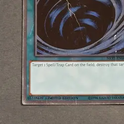Yugioh - Mystical Space Typhoon - NKRT-EN040 - MP - Platinum Rare - Limited 2014 - Image 5
