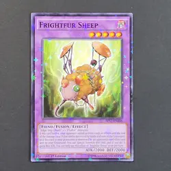 Yugioh TCG - Frightfur Sheep - SP17-EN038 - LP - 1st Ed - Starfoil Rare - 2017 - Image 2