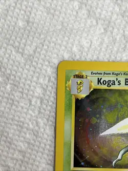 2000 Pokemon Gym Challenge Koga’s Beedrill 1st Edition Holo 9/132 Free Shipping - Image 3