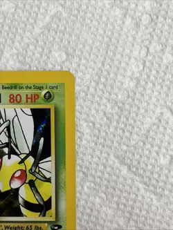2000 Pokemon Gym Challenge Koga’s Beedrill 1st Edition Holo 9/132 Free Shipping - Image 5