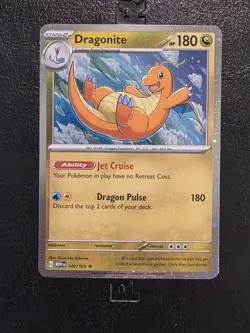 Pokemon TCG Dragonite Cosmos Holo Rare 149/165 Promo 151 NM - Image 1