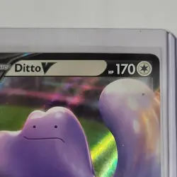 Pokemon Ditto V 050/072 Shining Fates Ultra Rare Full Art Holo - Image 4