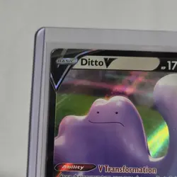 Pokemon Ditto V 050/072 Shining Fates Ultra Rare Full Art Holo - Image 5