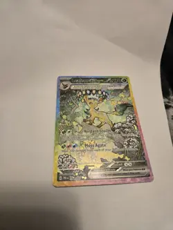 2025 Pokemon Prismatic Evolutions Leafeon Ex 144/131 SIR Mint - Image 3