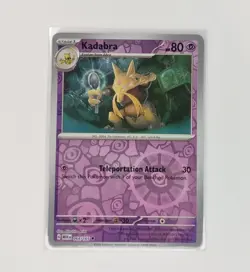 Kadabra 064/165 Reverse Holo - Pokemon Scarlet & Violet 151 English - Image 1