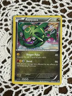 Pokemon Rayquaza Holo Black & White Legendary Treasures 93/113 - NM - Image 1