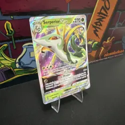 Pokemon TCG Serperior VSTAR 008/195 Silver Tempest Holo Rare Near Mint - Image 2