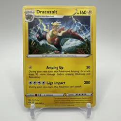 Dracozolt 065/189 Pokemon Sword & Shield 2020 Darkness Ablaze Unlimited Rare NM - Image 1