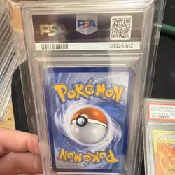 Pokemon Shaymin EX Black Star Promo Holo PSA 8 Generations XY148 2016 - Image 2