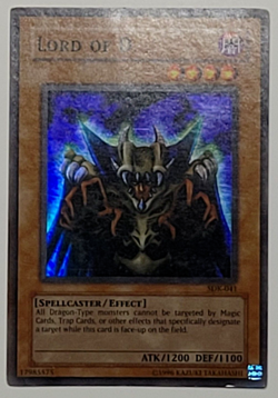 Yugioh - Lord of D. - SDK-041 - MP - Vintage Super Rare - Holo - Unlimited 2002 - Image 1