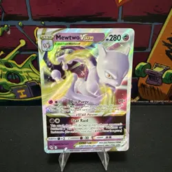2022 Pokemon GO Mewtwo VSTAR 031/078 Ultra Rare Holo NM SHIPS FAST - Image 1