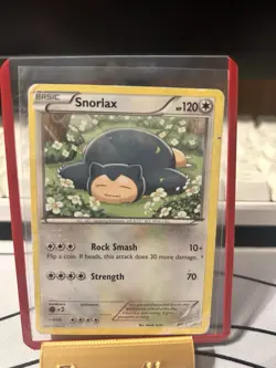 Pokemon Snorlax Basic 120 HP 26/39 Kalos Starter Set - DMG - Image 1