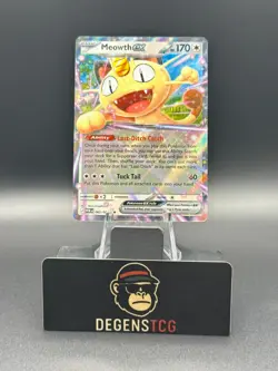 Pokemon Meowth ex 062/088 English POR Perfect Order Double Rare NM/M Holo - Image 1