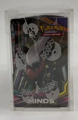 Pokemon TCG Sun & Moon Unified Minds Booster Box Sealed w/Acrylic Case - Image 3