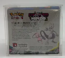 Pokemon TCG Sun & Moon Unified Minds Booster Box Sealed w/Acrylic Case - Image 4