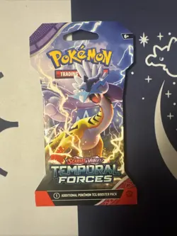 Pokemon Scarlet & Violet Temporal Forces Sleeved Booster Pack - Image 1