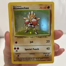 Pokemon TCG 1999 Hitmochan Holo Rare 7/102 Base Set Unlimited - Image 1
