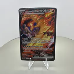 2025 POKEMON DRI EN-DESTINED RIVALS 229 TEAM ROCKET'S MOLTRES EX - Image 1