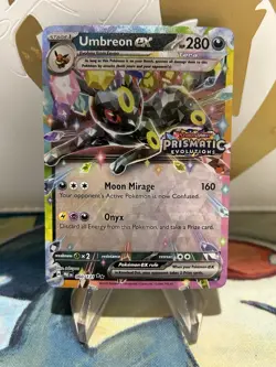 Umbreon Ex Stamped Surprise Box Promo 060/131 Pokemon Prismatic Evolutions NM - Image 1