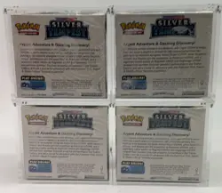 Lot of (4) Pokemon TCG Sword & Shield Silver Tempest Booster Boxes SEALED - Image 4