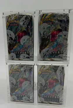 Lot of (4) Pokemon TCG Sword & Shield Silver Tempest Booster Boxes SEALED - Image 5