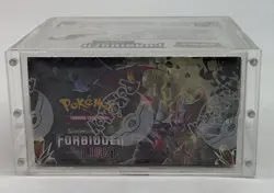 Pokemon TCG Sun & Moon Forbidden Light Booster Box SEALED w/Acrylic - Image 3