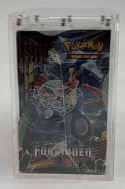 Pokemon TCG Sun & Moon Forbidden Light Booster Box SEALED w/Acrylic - Image 5