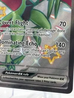 Pokemon Noivern ex SV: Paldean Fates 220/091 Shiny Ultra Rare Holo EX 260 HP - Image 5