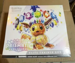 Pokemon Prismatic Evolutions ETB, Read Description - Image 1