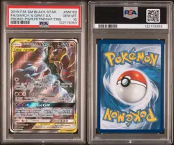 PSA 10 Garchomp & Giratina GX FA Black Star Promo SM193 Pokemon Sun & Moon 2019 - Image 1