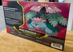 Pokemon Mega Venusaur EX Premium Collection Box Promo Oversize Booster Sticker - Image 2