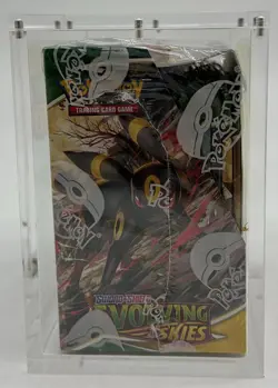 Pokemon TCG Sword & Shield Evolving Skies Booster Box SEALED w/Acrylic #1 - Image 4
