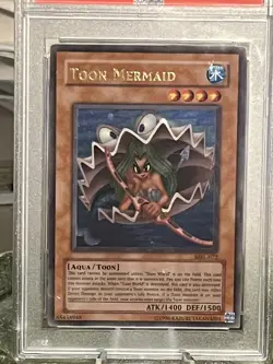 2002 Yu-Gi-Oh! Toon Mermaid #MRL-072 PSA 6 - Image 2