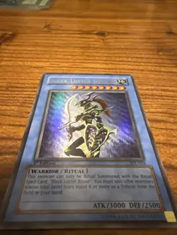 Yu-Gi-Oh Foil Black Luster Soldier and Black Luster Ritual 1st Edition - Image 1