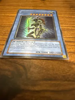 Yu-Gi-Oh Foil Black Luster Soldier and Black Luster Ritual 1st Edition - Image 5