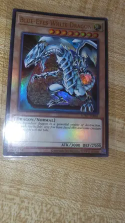 Yugioh! Blue-Eyes White Dragon PCK-001 Secret Rare Limited Edition - Image 1