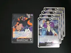 One Piece TCG Blackbeard Deck 51 Card OP09-093 Marshall.D.Teach Tournament Ready - Image 2