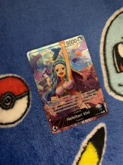 Nefeltari Vivi OP04-001 Alternate Art Leader One Piece Card English - Image 1