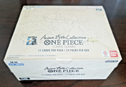 ONE PIECE ANIME 25TH COLLECTION ENGLISH ANNIVERSARY ED. BOOSTER BOX EB-02 Sealed - Image 2