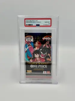 2024 Bandai One Piece Emperors of the New World OP-09 Booster Pack PSA 10 - Image 1