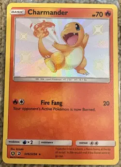 Pokemon Charmander Holo TCG Card SV6/SV94 Shiny Rare, Near Mint - Image 1