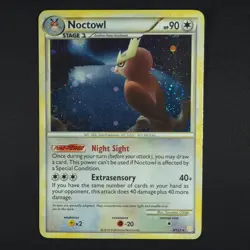 Noctowl 8/123 - Heartgold & Soulsilver - Pokemon Card - Image 1