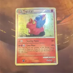 Pokemon TCG Magcargo Undaunted Holo Rare Card 6/90 100HP Stage 1 Lava Flow - Image 1