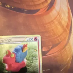 Pokemon TCG Magcargo Undaunted Holo Rare Card 6/90 100HP Stage 1 Lava Flow - Image 2